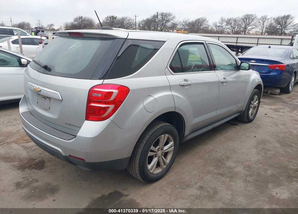 2016 CHEVROLET EQUINOX LS VIN: 2GNALBEK1G6100859