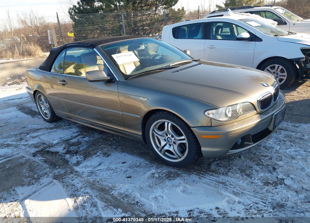 2005 BMW 330CI VIN: WBABW53415PL50607