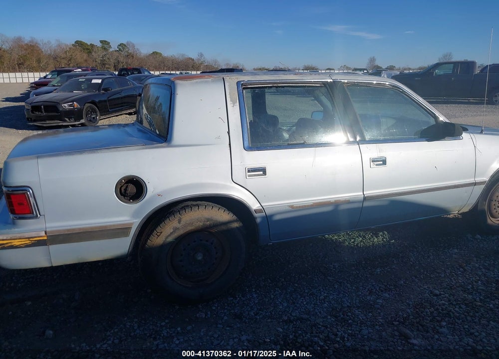 1989 DODGE DYNASTY VIN: 1B3BC4634KD461806