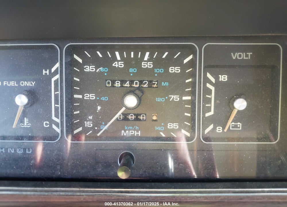 1989 DODGE DYNASTY VIN: 1B3BC4634KD461806