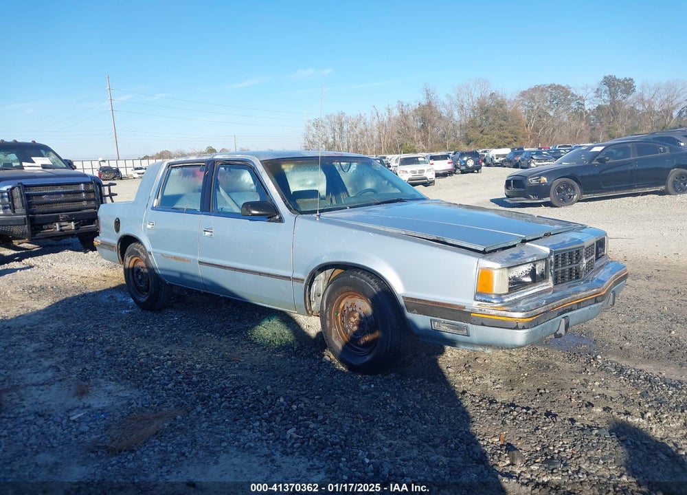 1989 DODGE DYNASTY VIN: 1B3BC4634KD461806