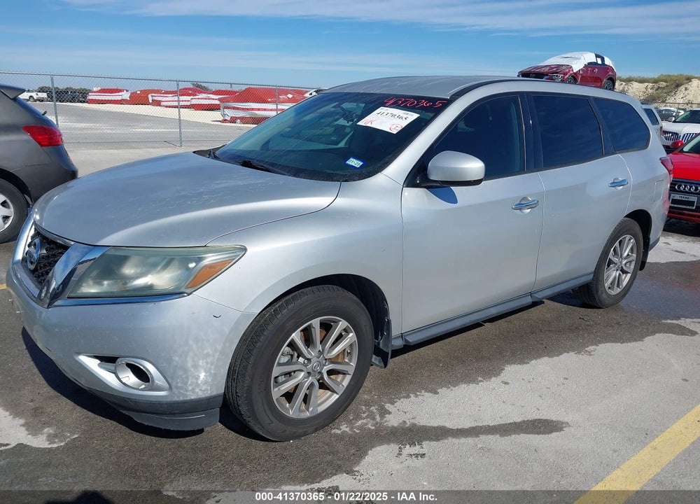 2014 NISSAN PATHFINDER S VIN: 5N1AR2MNXEC726753