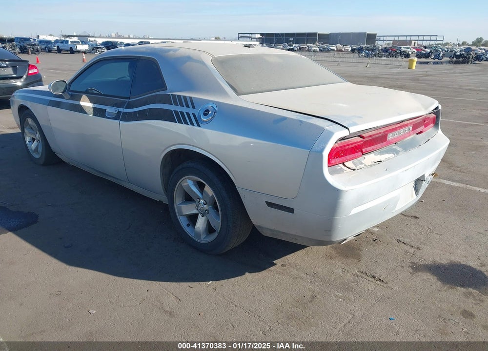 2012 DODGE CHALLENGER VIN: 2C3CDYAG3CH158462