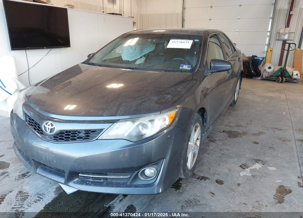 2012 TOYOTA CAMRY SE VIN: 4T1BF1FK4CU122018
