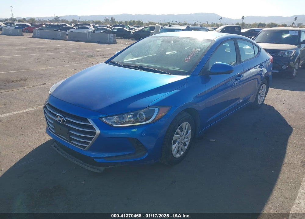 2017 HYUNDAI ELANTRA VIN: 5NPD74LF9HH182638