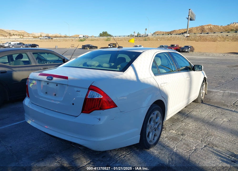 2010 FORD FUSION SE VIN: 3FAHP0HA4AR384058