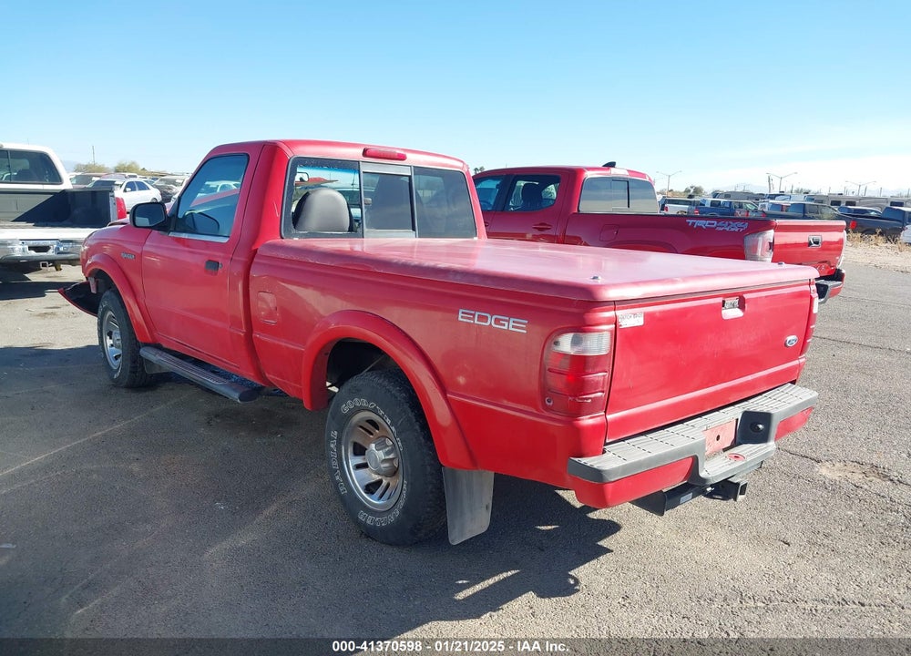 2002 FORD RANGER EDGE/XL/XLT VIN: 1FTYR10U72PB40588