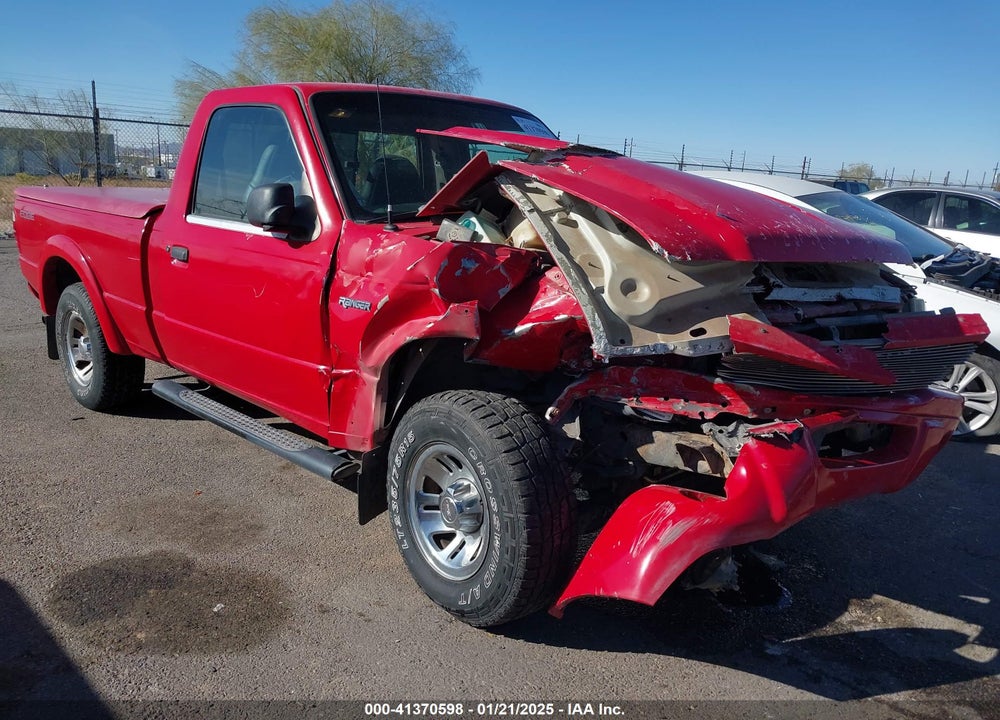 2002 FORD RANGER EDGE/XL/XLT VIN: 1FTYR10U72PB40588