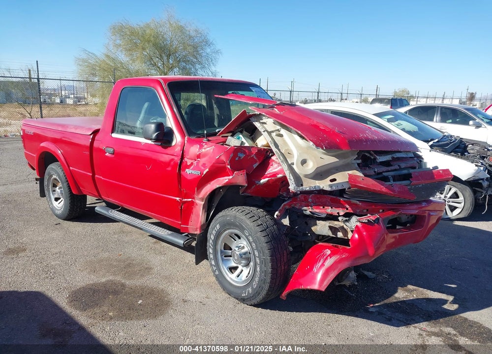 2002 FORD RANGER EDGE/XL/XLT VIN: 1FTYR10U72PB40588
