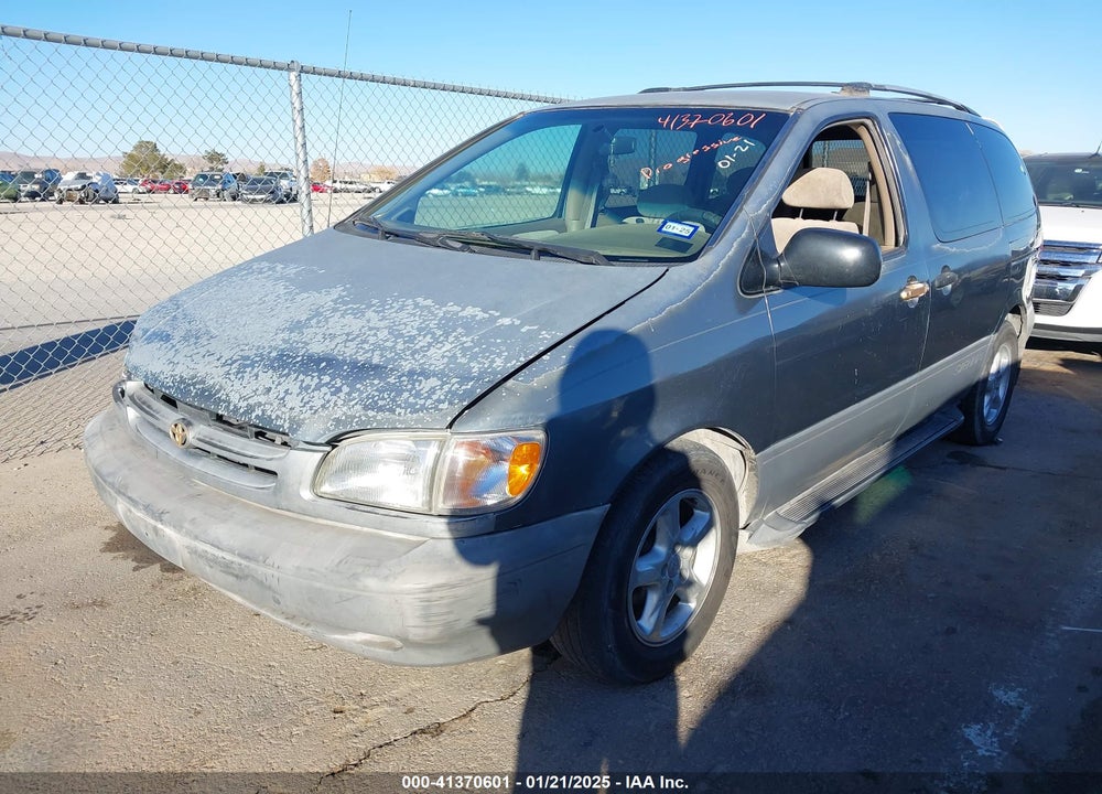 1999 TOYOTA SIENNA LE VIN: 4T3ZF13C8XU107076