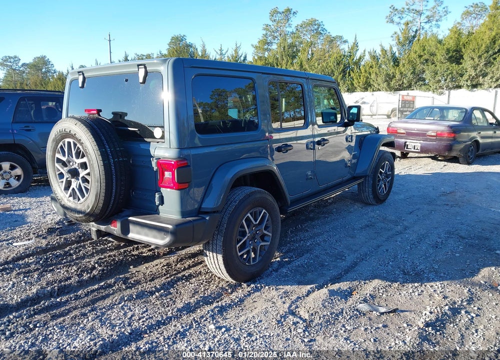 2024 JEEP WRANGLER 4-DOOR SAHARA 4X4 VIN: 1C4PJXEGXRW281566