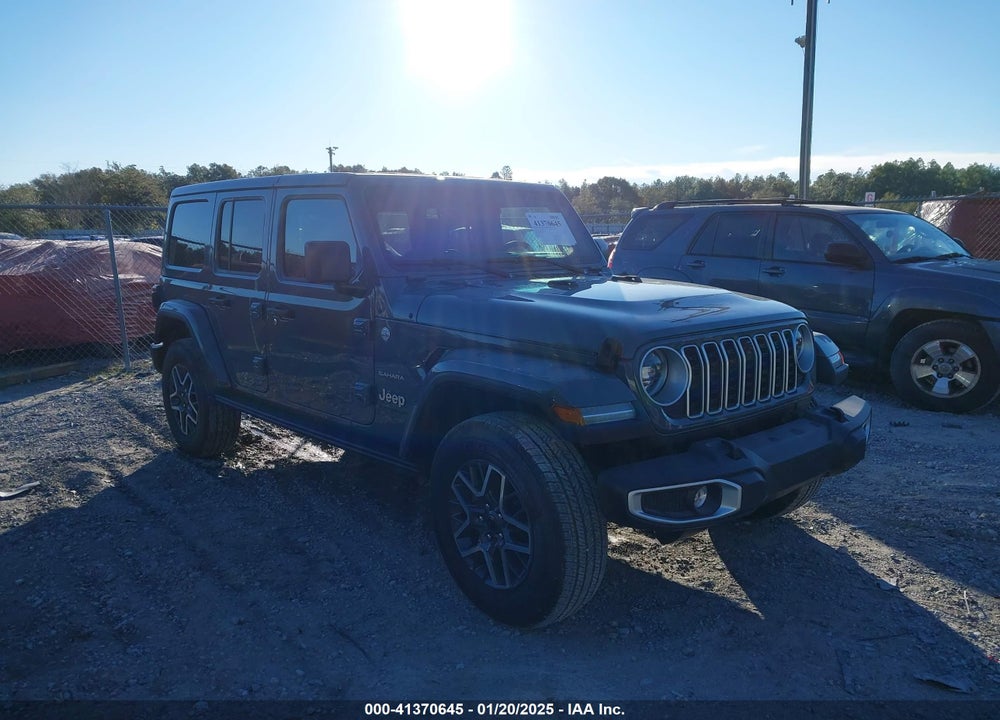 2024 JEEP WRANGLER 4-DOOR SAHARA 4X4 VIN: 1C4PJXEGXRW281566