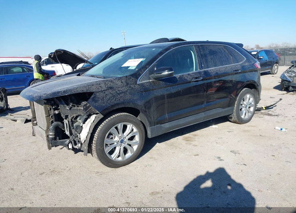 2022 FORD EDGE TITANIUM VIN: 2FMPK4K96NBA38426