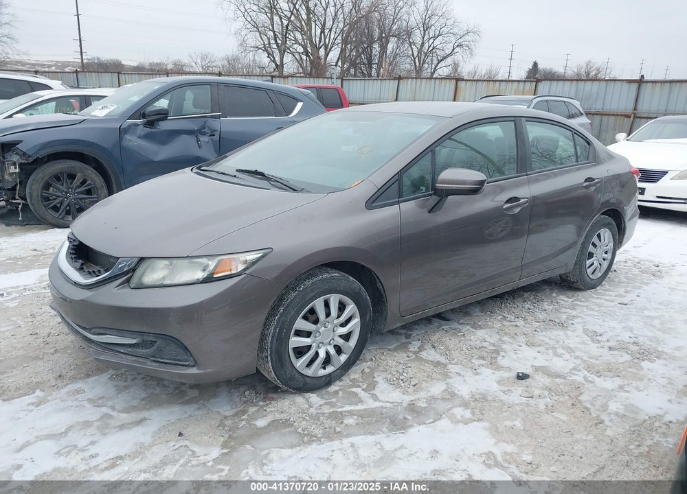 2014 HONDA CIVIC VIN: 19XFB2F50EE027314