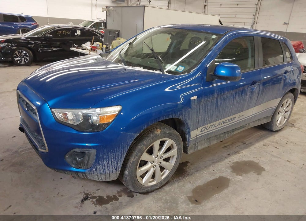 2015 MITSUBISHI OUTLANDER SPORT ES VIN: 4A4AP3AU8FE022688