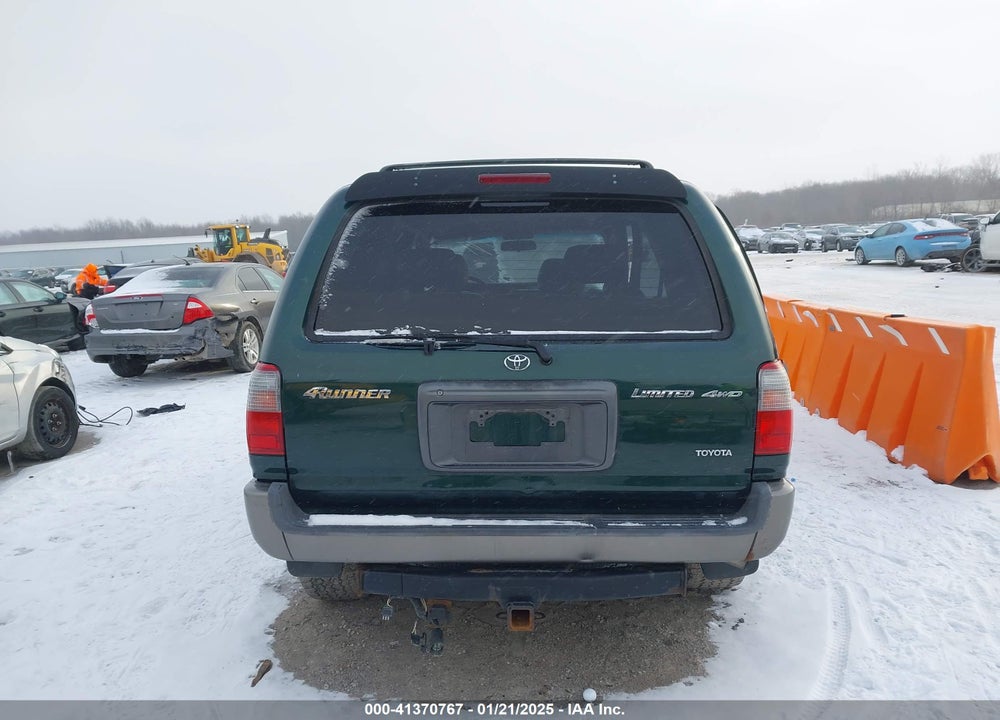 2000 TOYOTA 4RUNNER LIMITED V6 VIN: JT3HN87R9Y0272795