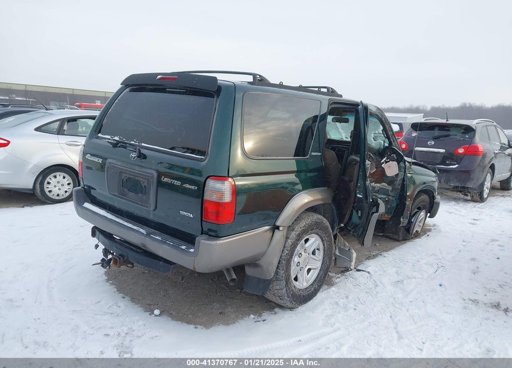 2000 TOYOTA 4RUNNER LIMITED V6 VIN: JT3HN87R9Y0272795