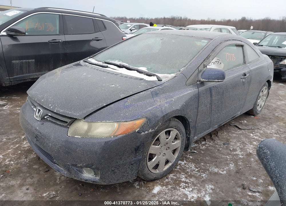 2007 HONDA CIVIC VIN: 2HGFG12607H580449