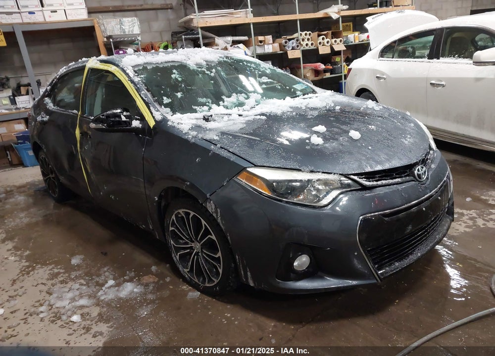 2016 TOYOTA COROLLA S PLUS VIN: 2T1BURHEXGC592444