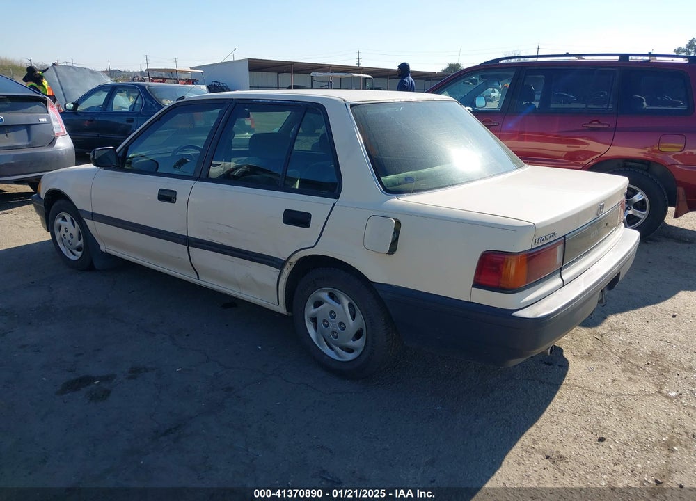 1988 HONDA CIVIC VIN: 1HGED3648JA072213