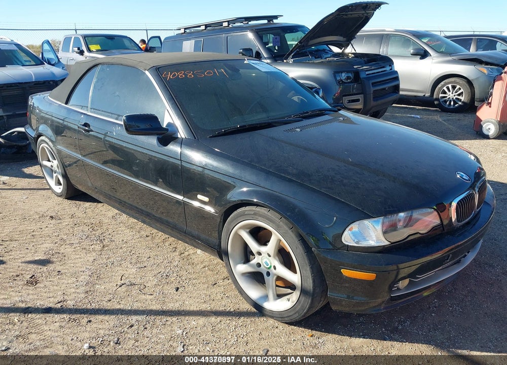2003 BMW 330CI VIN: WBABS53443JU96639