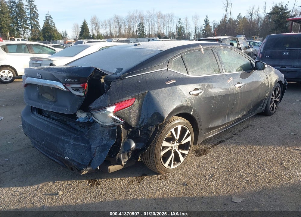 2017 NISSAN MAXIMA 3.5 PLATINUM VIN: 1N4AA6AP2HC409021