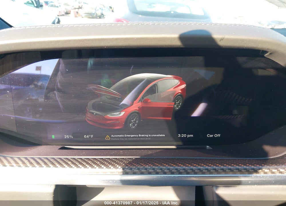 2022 TESLA MODEL X PLAID TRI MOTOR ALL-WHEEL DRIVE VIN: 7SAXCBE65NF357152