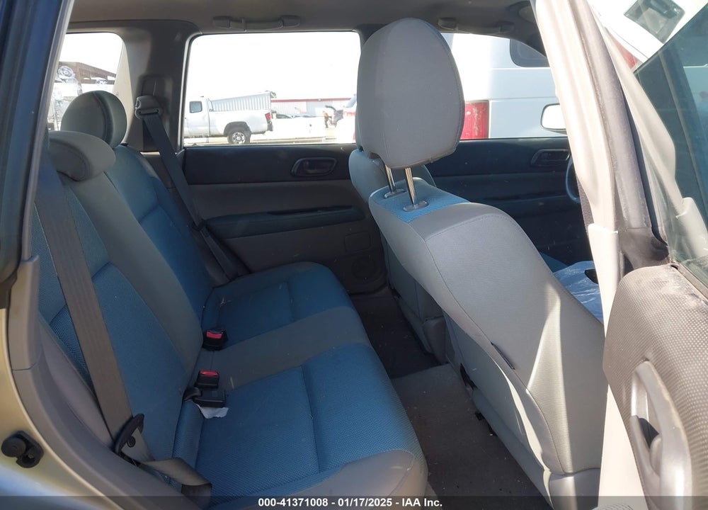 2005 SUBARU FORESTER 2.5X VIN: JF1SG63685H738084