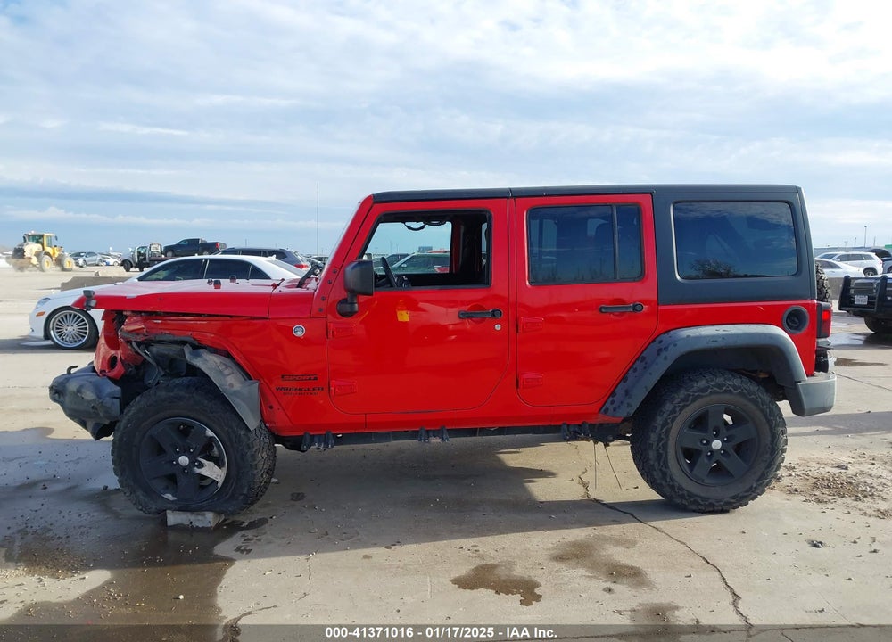 2015 JEEP WRANGLER UNLIMITED SPORT VIN: 1C4BJWDGXFL692873