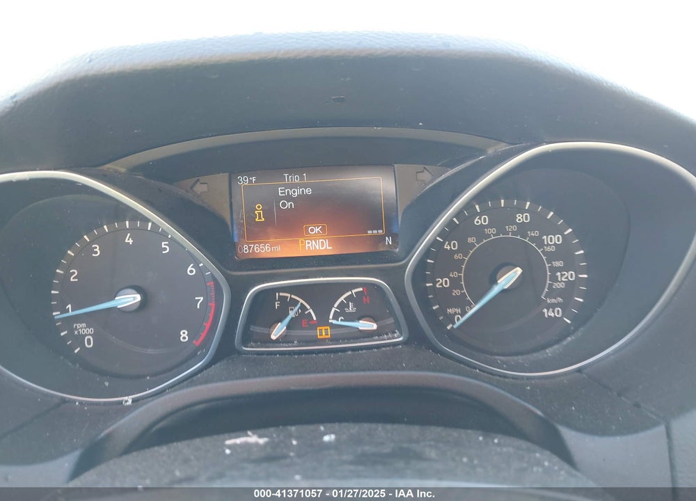 2017 FORD FOCUS VIN: 1FADP3K26HL249514