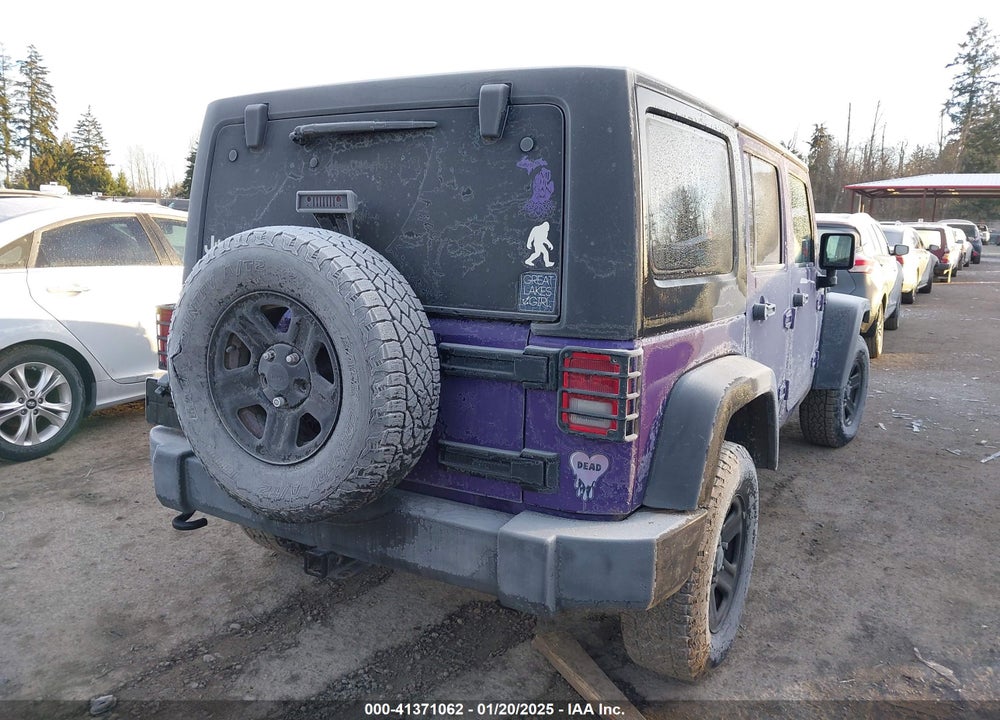 2018 JEEP WRANGLER JK UNLIMITED SPORT 4X4 VIN: 1C4BJWDGXJL836446