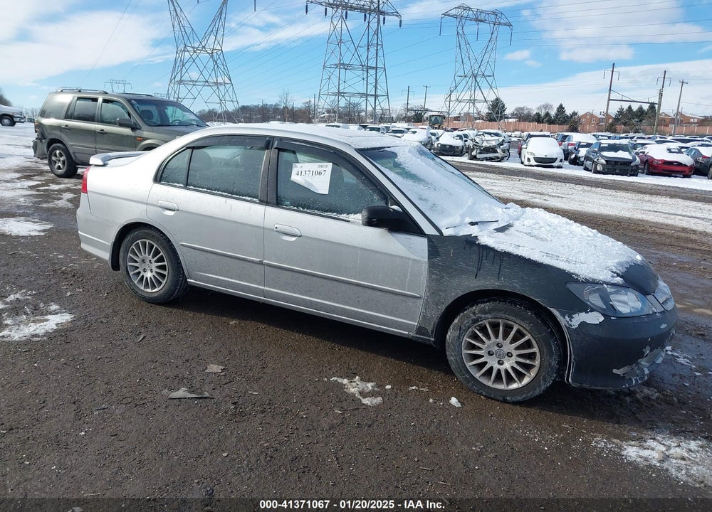 2005 HONDA CIVIC EX VIN: 2HGES26755H577238