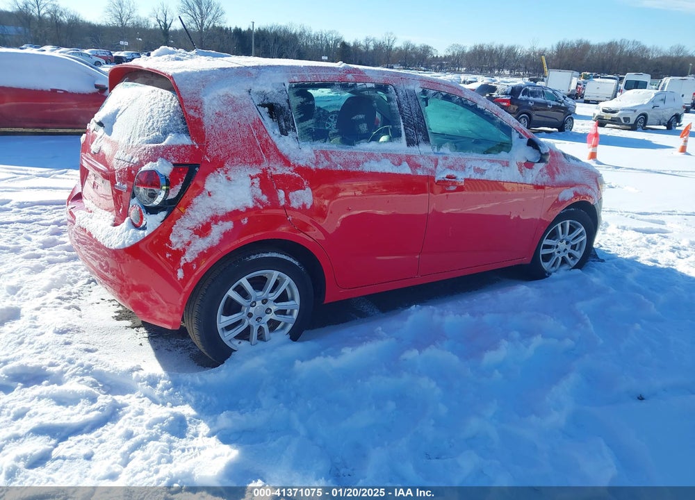 2015 CHEVROLET SONIC VIN: 1G1JC6SB9F4220485