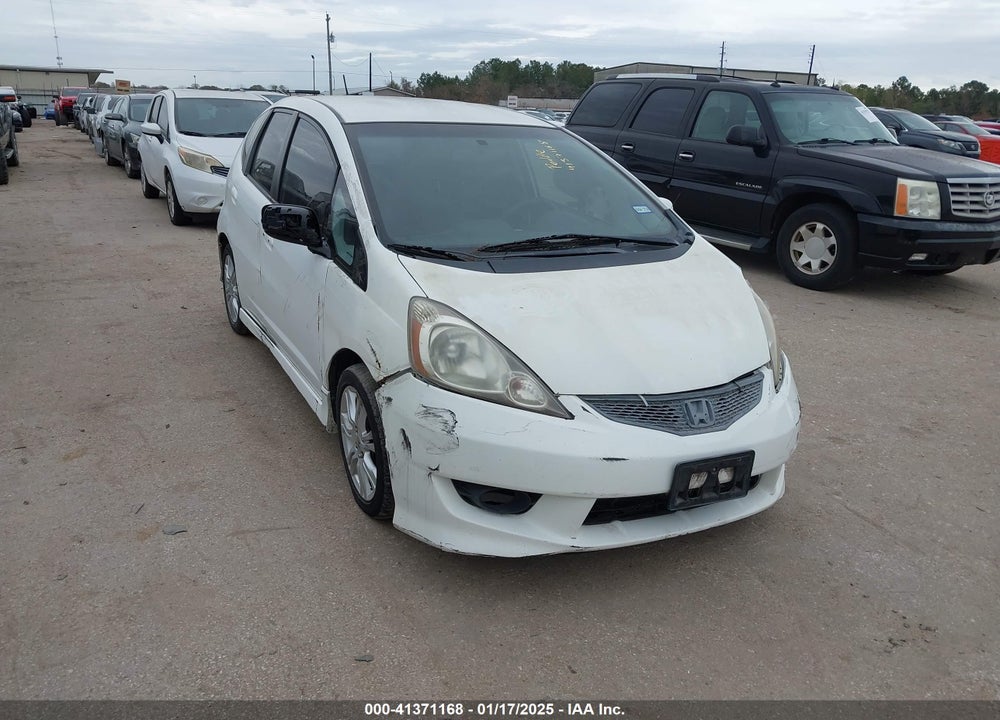 2009 HONDA FIT SPORT VIN: JHMGE88489S012211