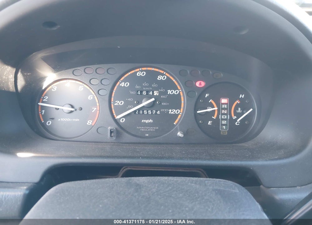 1999 HONDA CR-V EX VIN: JHLRD1861XC067857