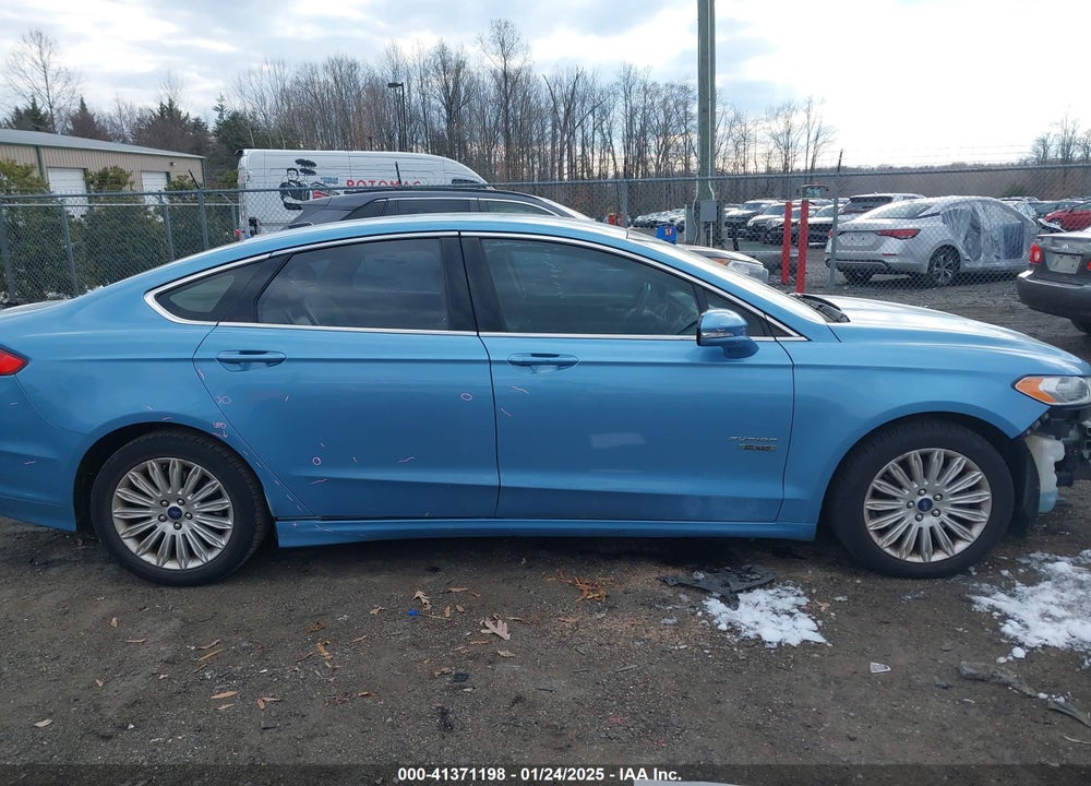 2013 FORD FUSION ENERGI VIN: 3FA6P0PU1DR380945