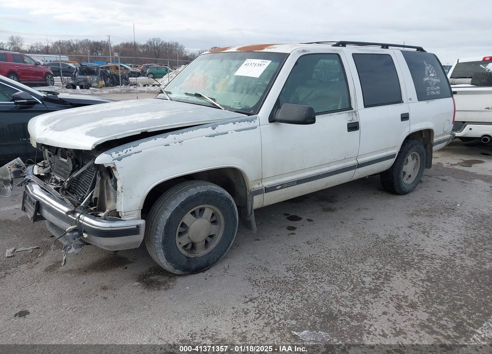 1997 CHEVROLET TAHOE LS VIN: 1GNEC13R0VJ433324