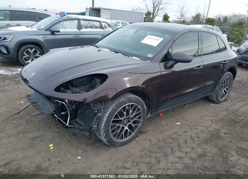 2015 PORSCHE MACAN S VIN: WP1AB2A5XFLB50305
