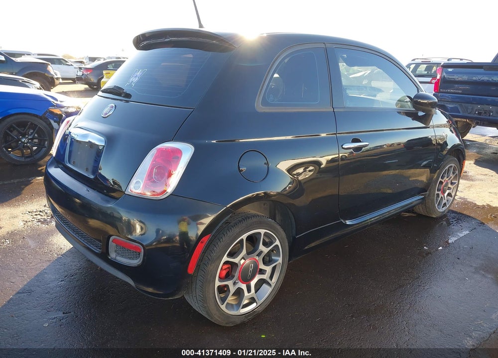 2015 FIAT 500 VIN: 3C3CFFBR8FT741510