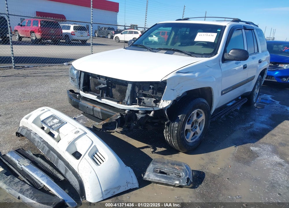 2004 CHEVROLET TRAILBLAZER LS VIN: 1GNDS13S442135160
