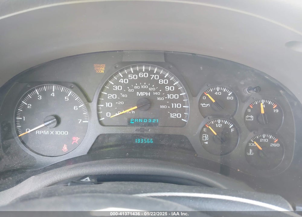 2004 CHEVROLET TRAILBLAZER LS VIN: 1GNDS13S442135160