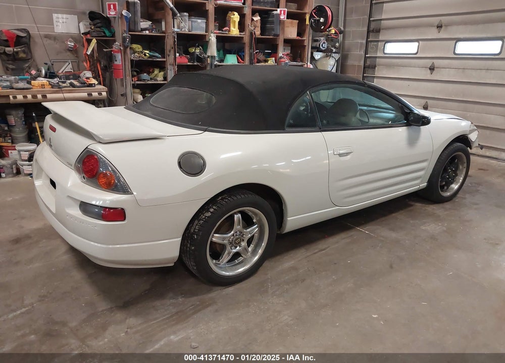 2003 MITSUBISHI ECLIPSE SPYDER GS VIN: 4A3AE45GX3E210502