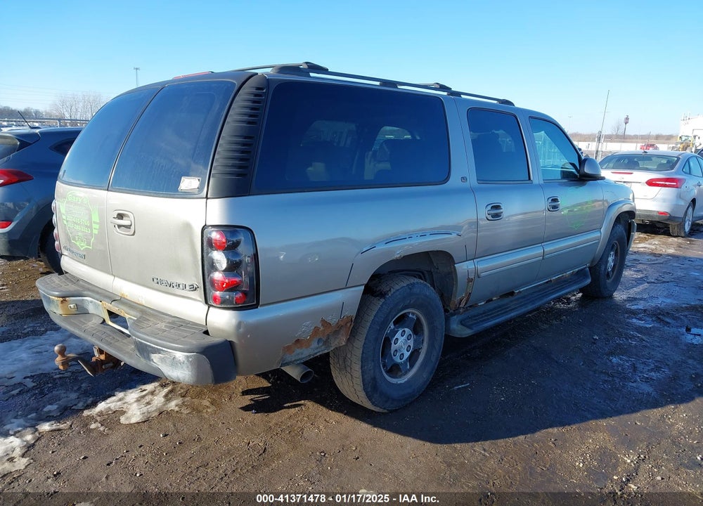 2001 CHEVROLET SUBURBAN 1500 LT VIN: 3GNFK16T51G152095