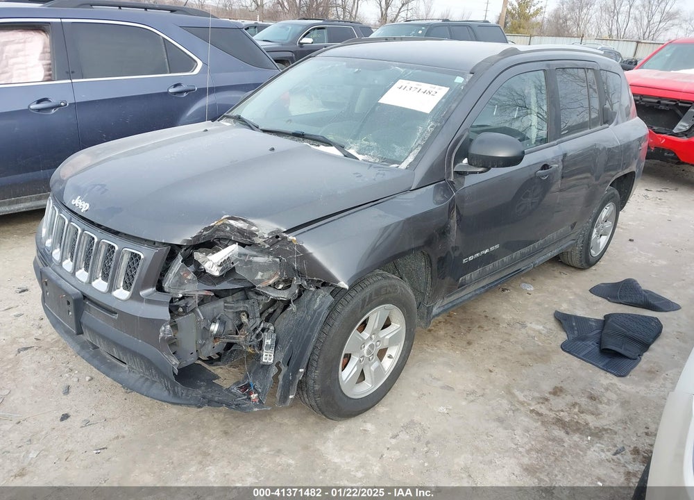 2016 JEEP COMPASS SPORT VIN: 1C4NJCBB8GD774700