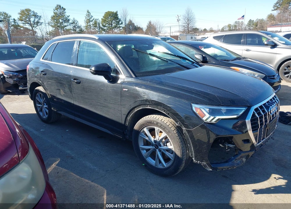 2023 AUDI Q3 PREMIUM 45 TFSI S LINE QUATTRO TIPTRONIC VIN: WA1DECF36P1076312