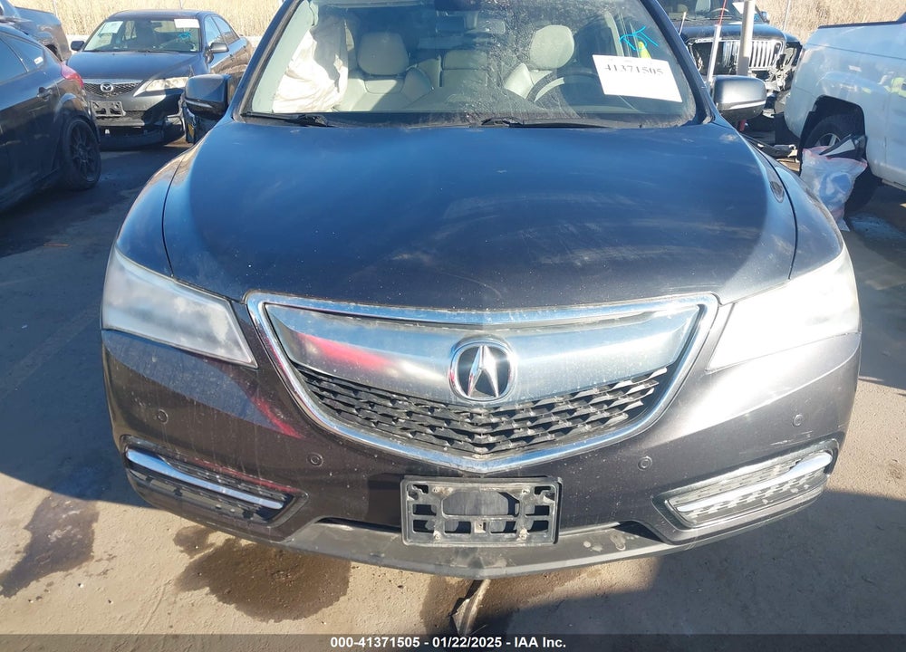 2014 ACURA MDX ADVANCE PKG W/ENTERTAINMENT PKG VIN: 5FRYD4H87EB013439
