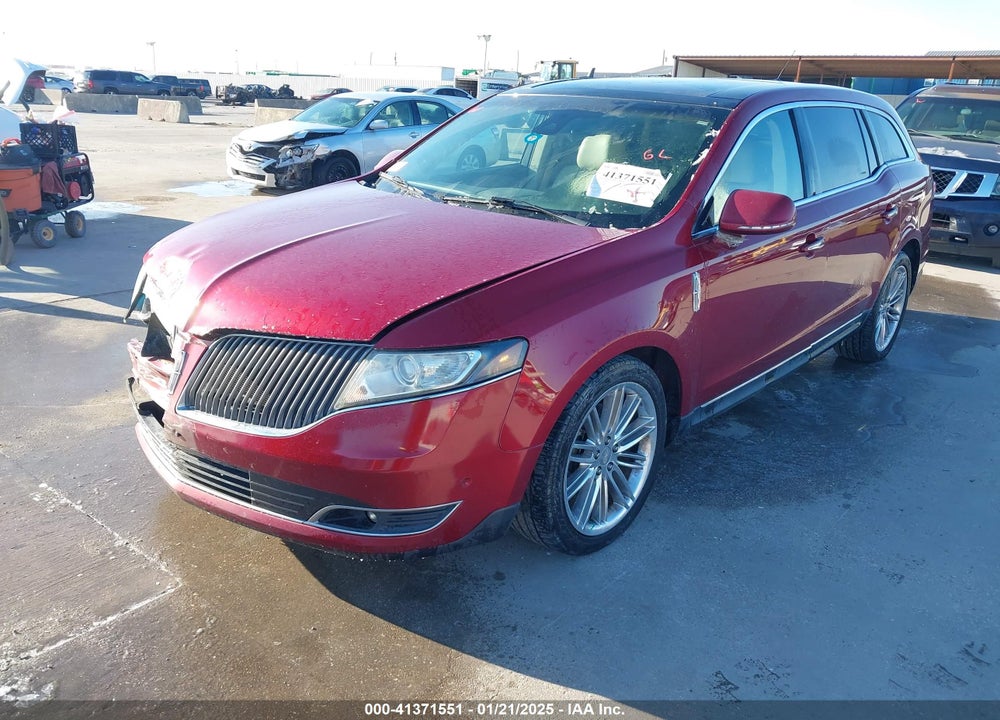 2014 LINCOLN MKT ECOBOOST VIN: 2LMHJ5AT1EBL50796
