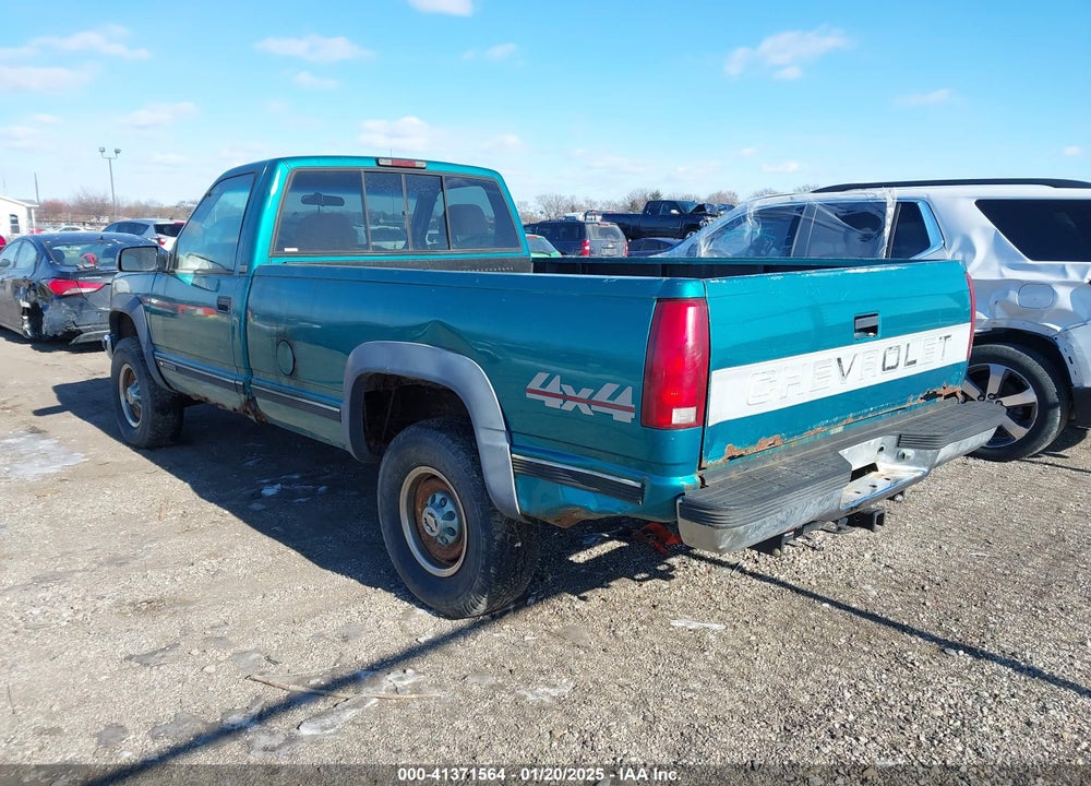 1995 CHEVROLET GMT-400 K2500 VIN: 1GCGK24K8SE128122