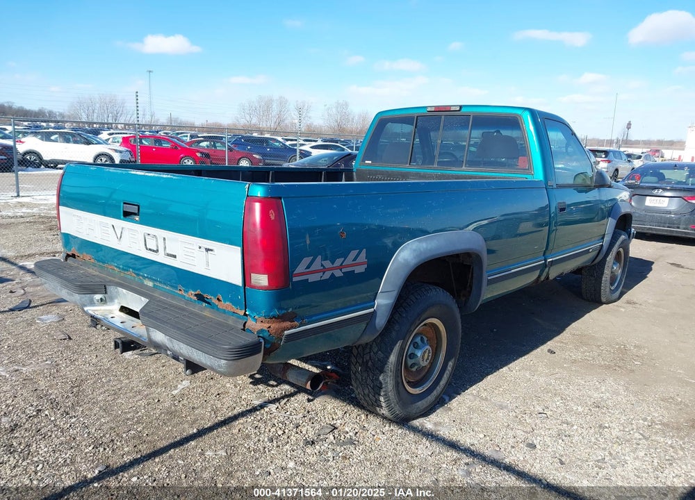 1995 CHEVROLET GMT-400 K2500 VIN: 1GCGK24K8SE128122