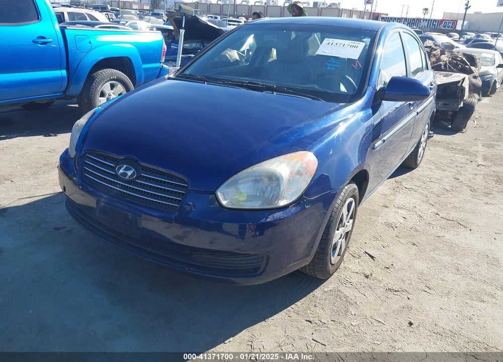 2009 HYUNDAI ACCENT GLS VIN: KMHCN46CX9U285217